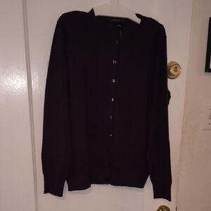NWT August Silk | Rich Plum Cardigan